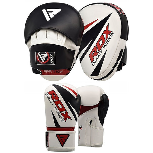 RDX T10 FOCUS PADS & BOXING GLOVES SET-1